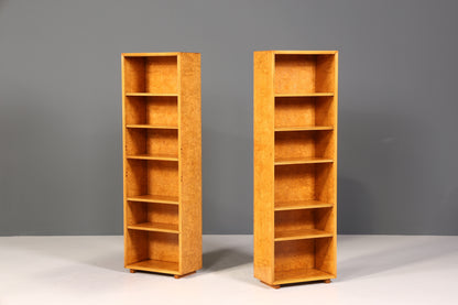 Traumhaftes Original Art Deco Regal Birke Bücherregal Bücheregal Schrank Buchablage 2 von 2