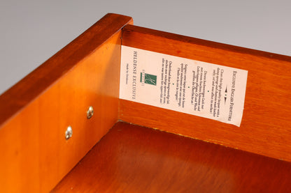 Stilvoller Englischer Sekretär Original Heldense Büro Schreibtisch Eibe Antik 60s Schreibkommode UK