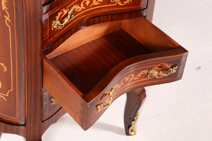 Wunderschöne Barock Louis XV Highboard Kommode Vertiko Schubladenkommode - Kommode
