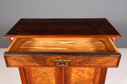 Stylish Gründerzeit cabinet, antique vertiko, Art Nouveau chest of drawers, hallway cabinet, solid wood