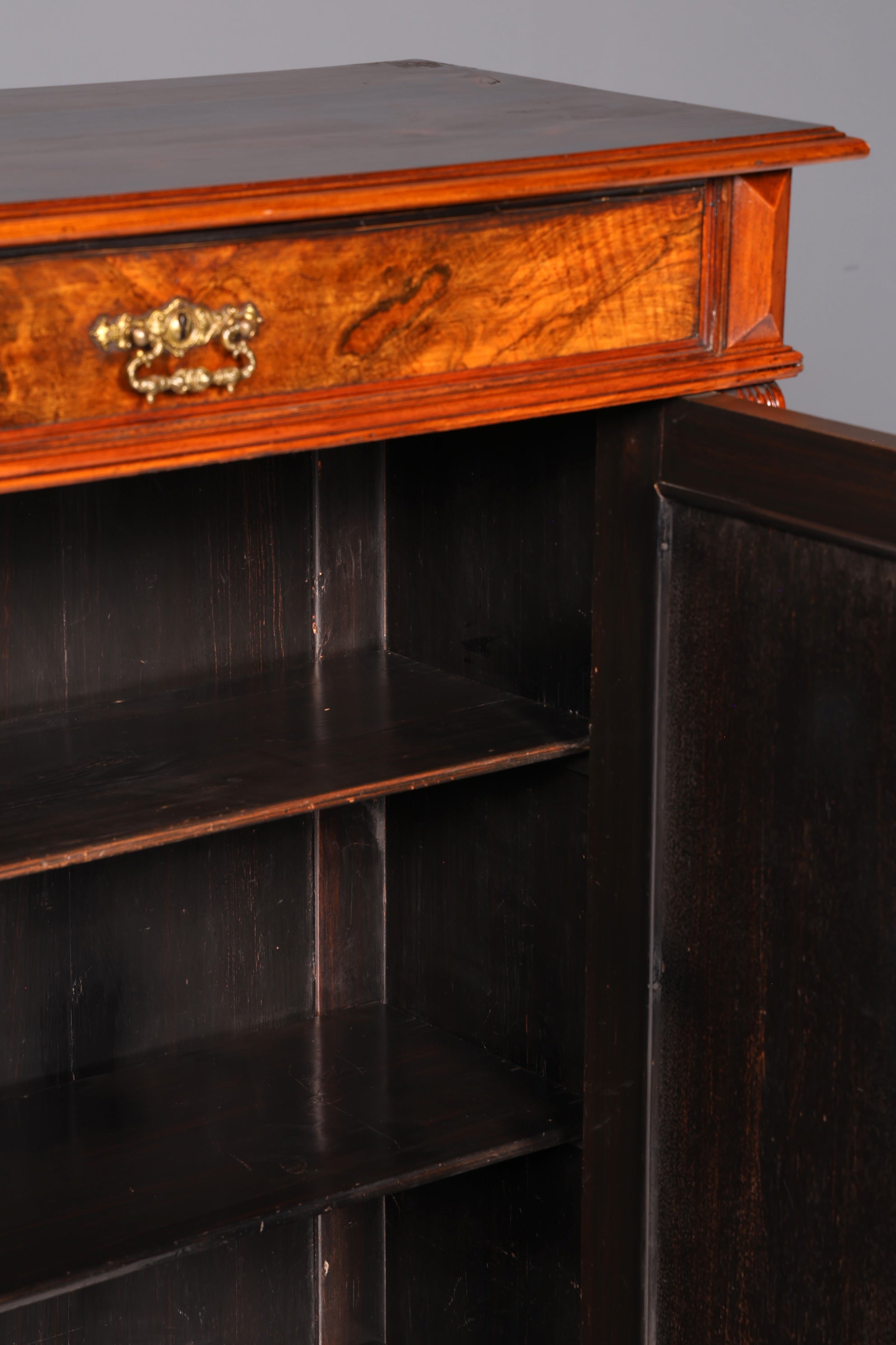 Stylish Gründerzeit cabinet, antique vertiko, Art Nouveau chest of drawers, hallway cabinet, solid wood