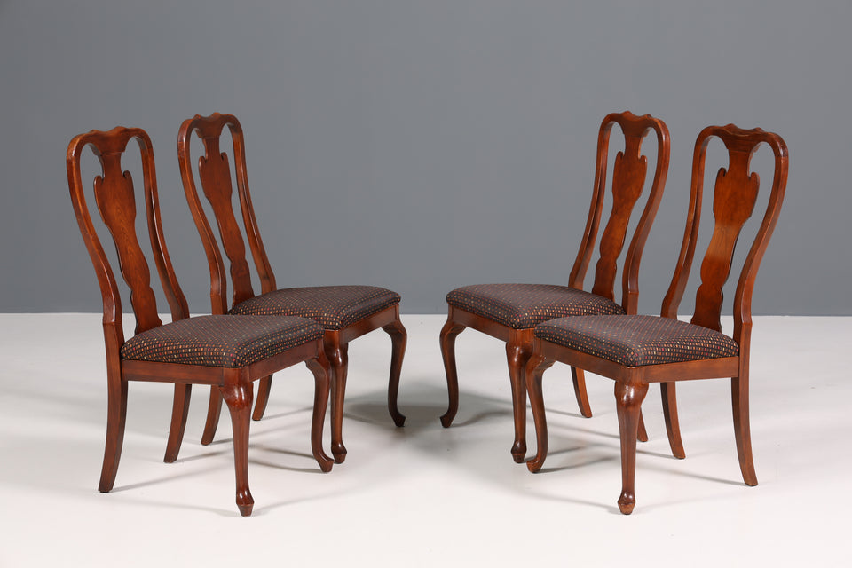 4x Wunderschöne Original Drexel Heritage Stühle Amerikanisch USA Stuhlset Küchenstühle Esszimmer Stühle
