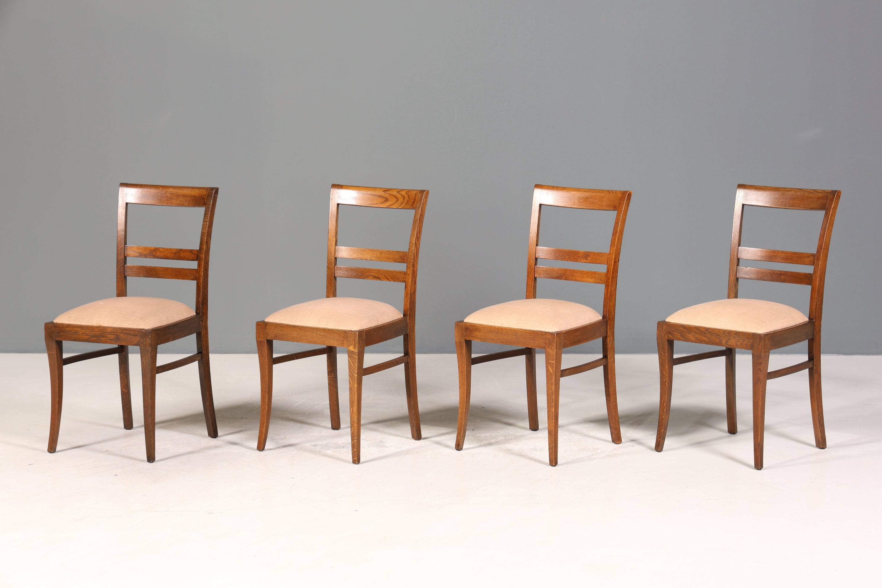 4x Wunderschöne Art Deco Stühle Küchenstühle Esszimmer Stühle Stuhl Set