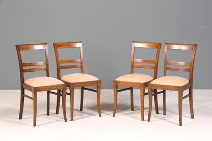 4x Wunderschöne Art Deco Stühle Küchenstühle Esszimmer Stühle Stuhl Set