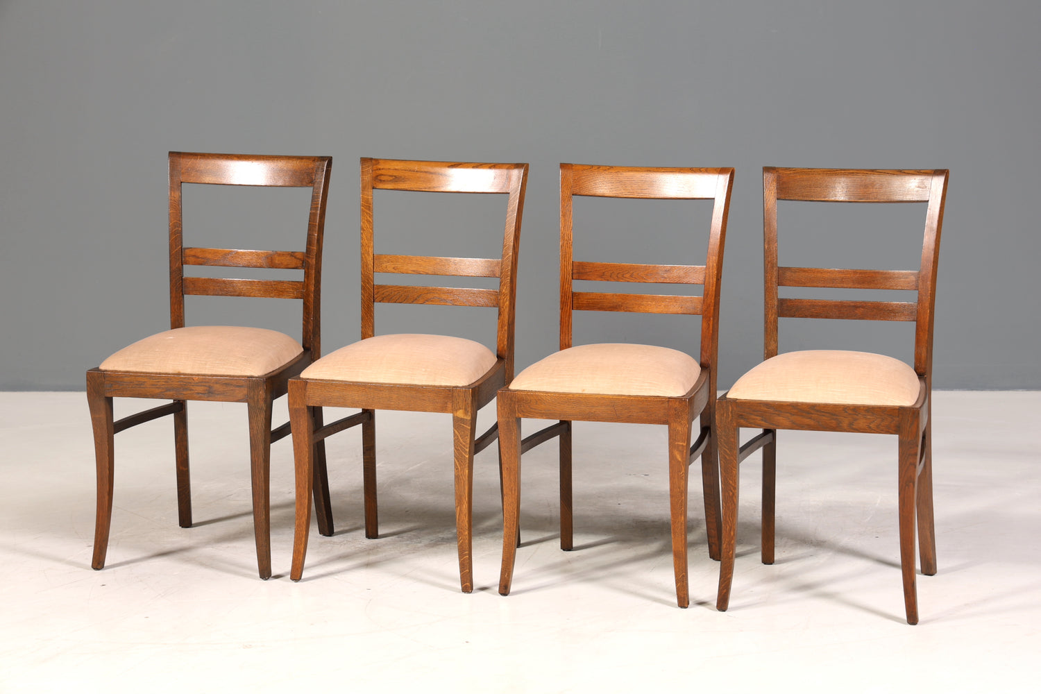 4x Wunderschöne Art Deco Stühle Küchenstühle Esszimmer Stühle Stuhl Set