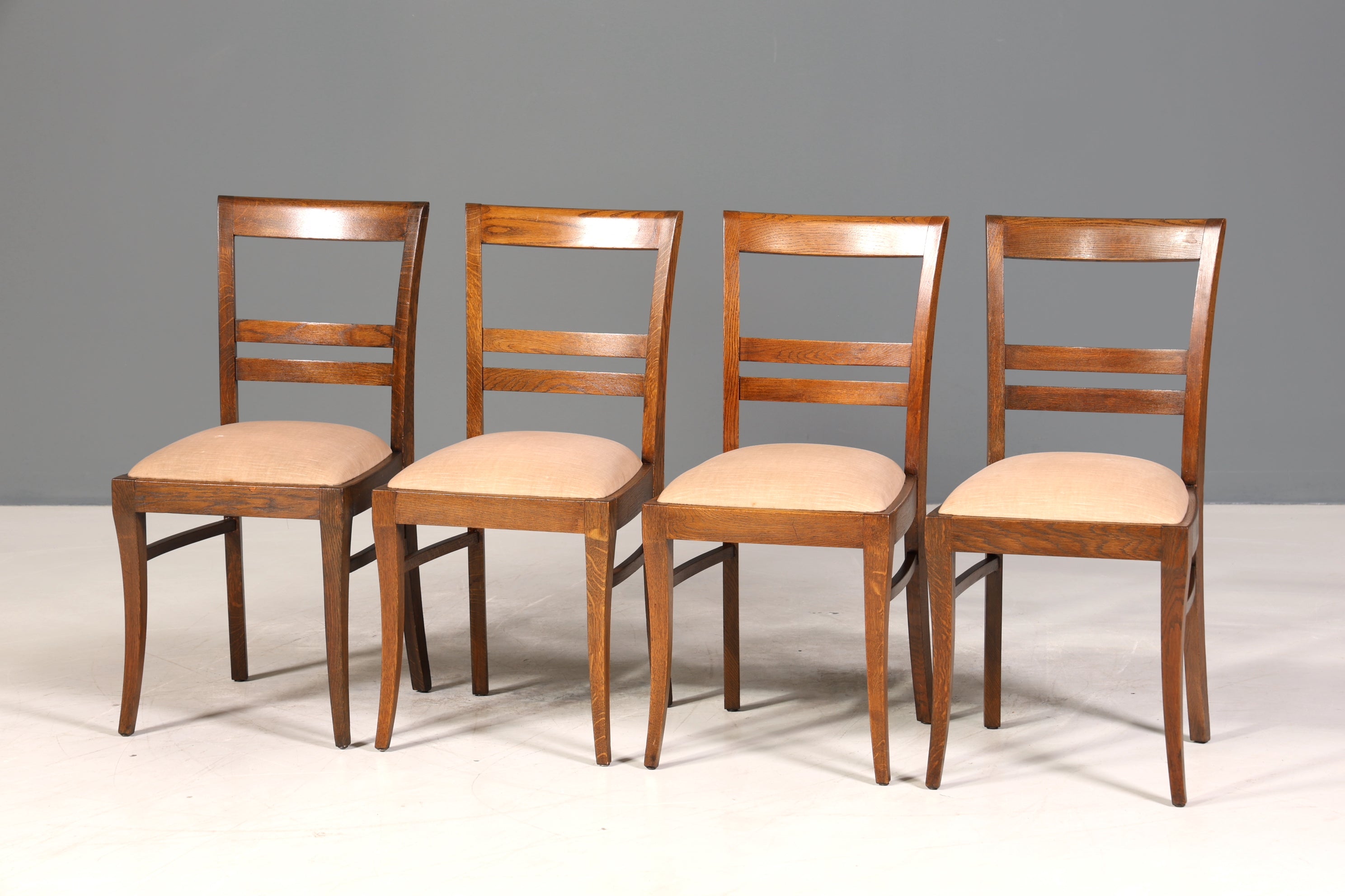 4x Wunderschöne Art Deco Stühle Küchenstühle Esszimmer Stühle Stuhl Set