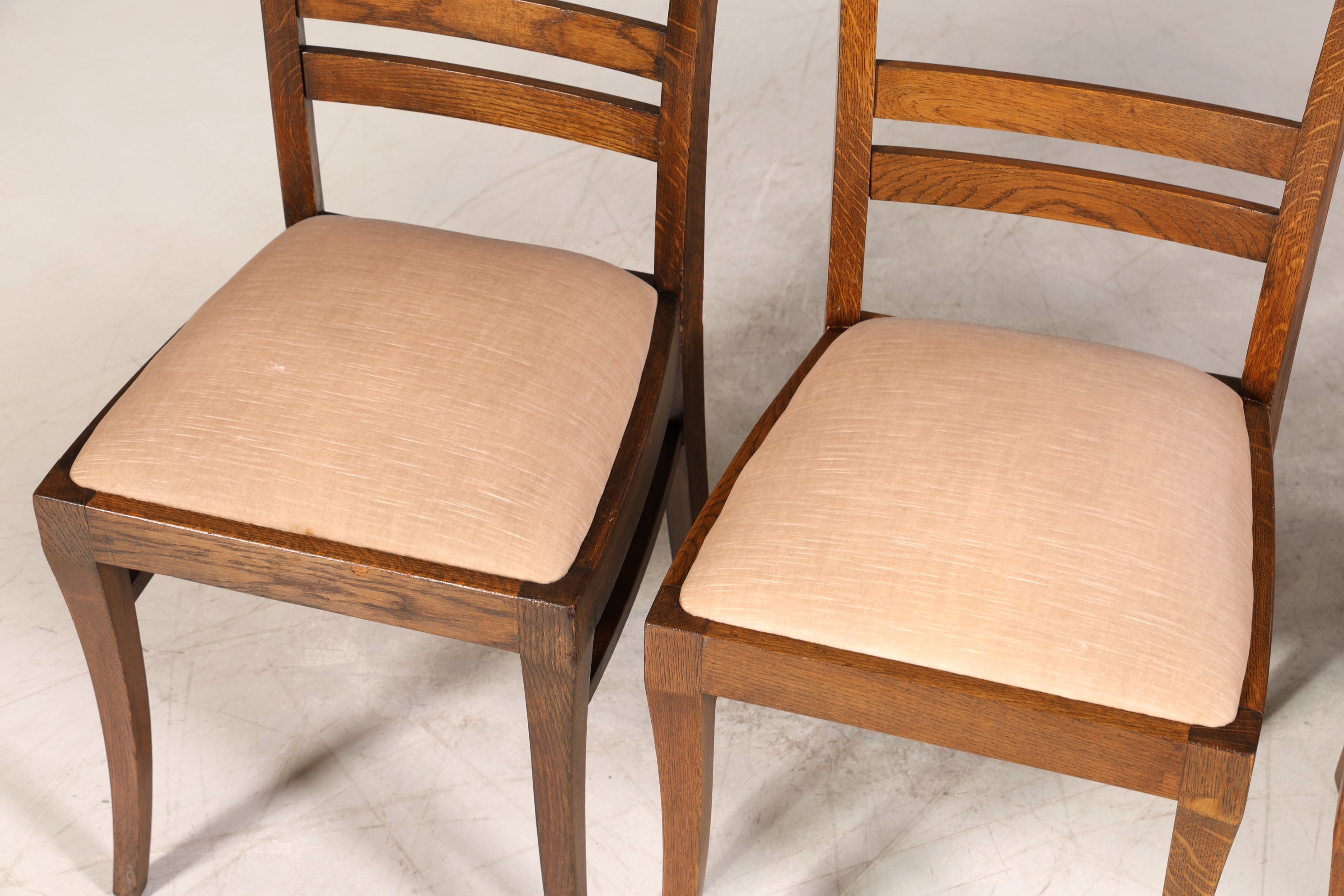 4x Wunderschöne Art Deco Stühle Küchenstühle Esszimmer Stühle Stuhl Set