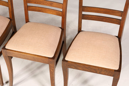 4x Wunderschöne Art Deco Stühle Küchenstühle Esszimmer Stühle Stuhl Set