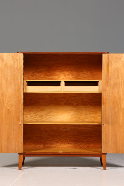 Wunderschöner Mid Century Schrank 60er Jahre Wäscheschrank Retro Vertiko Aktenschrank Kommode