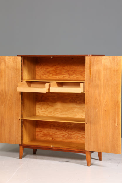 Wunderschöner Mid Century Schrank 60er Jahre Wäscheschrank Retro Vertiko Aktenschrank Kommode
