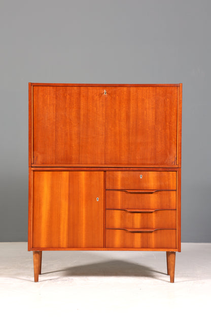 Wunderschöner Mid Century Schrank Danish Design Retro Sekretär Highboard Vintage Vertiko 60s