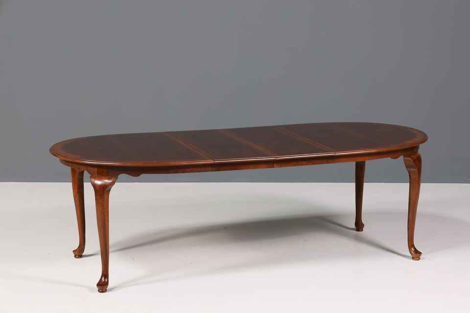 Traumhafter Chippendale Tisch ausziehbarer Esstisch Küchentisch Barock Stil Esszimmer Tisch Konferenztisch