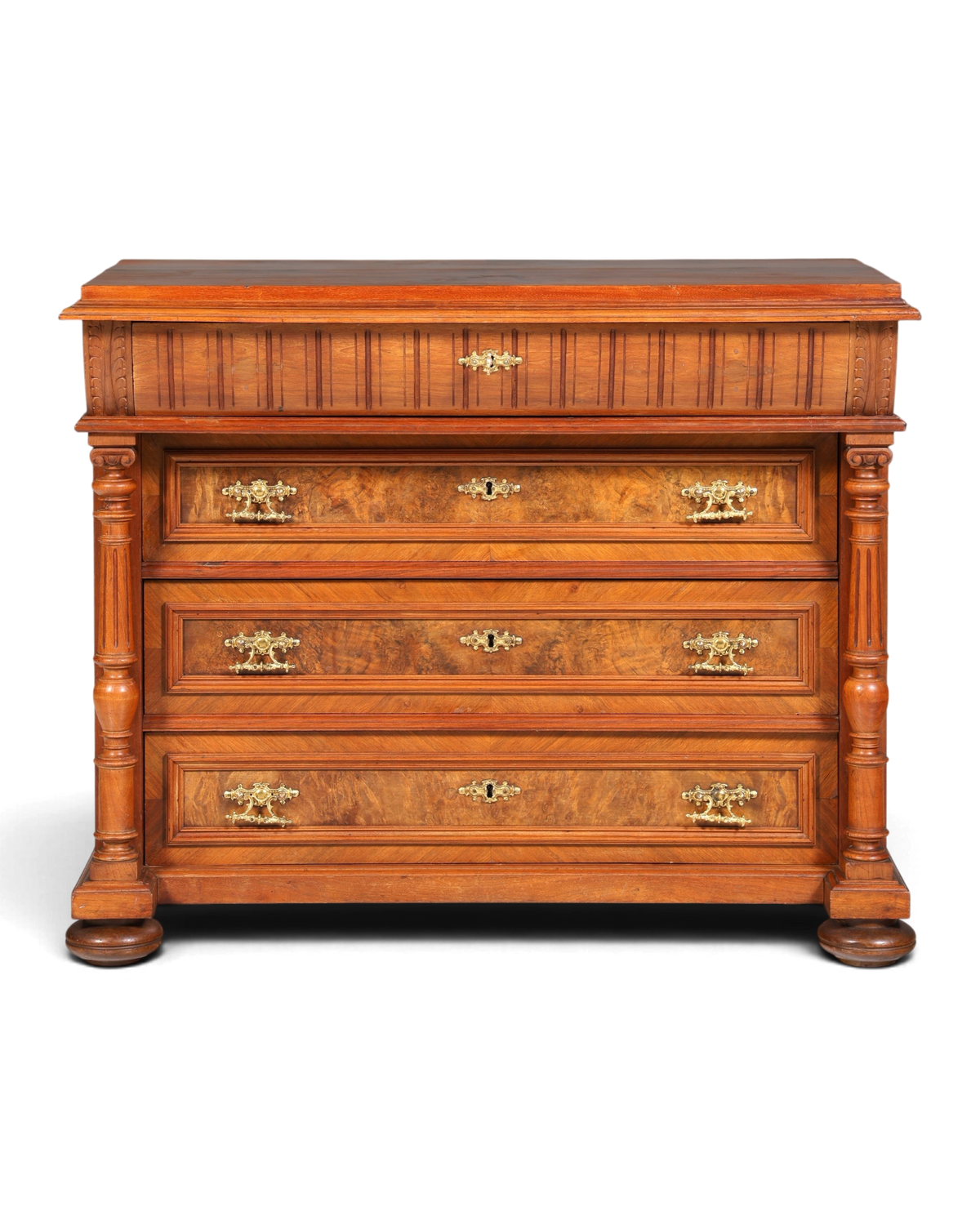 Traumhafte Gründerzeit Kommode Jugendstil Antik Sideboard Schubladenkommode Wäschekommode
