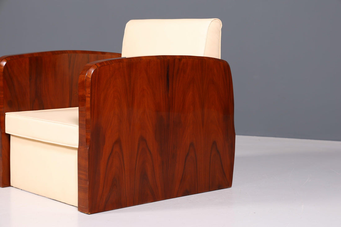 Wunderschöner Art Deco Design Sessel Clubsessel Armlehnsessel 1 von 2