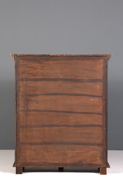 Wunderschöner Original Barock Schrank um 1780 massiv Holz Kleiderschrank Antik Wäscheschrank Eiche Dielenschrank