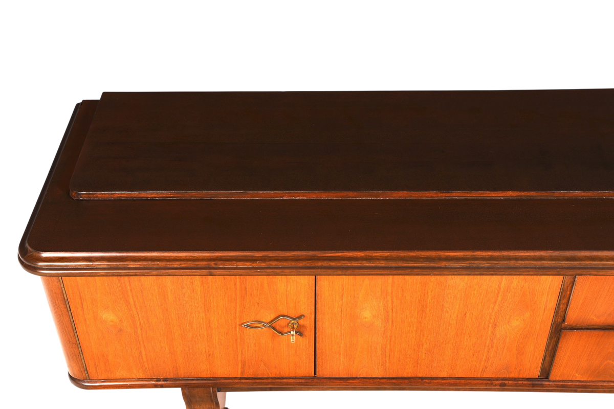 G393 Finish cm Mid Century Sideboard Vintage TV Kommode 60s Schrank Longboard Retro Lowboard (Kopie)