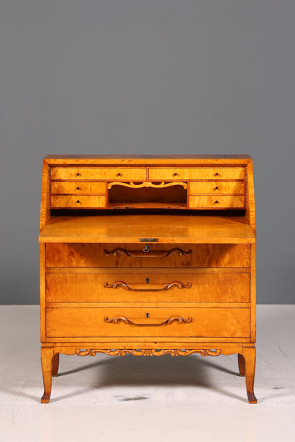 Wunderschöner Sekretär um 1930 Büro Kommode echt Holz Sekretär Schreibtisch Kommode