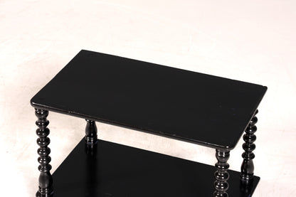 Wunderschöner Beistelltisch im Gründerzeit Stil gedrechselter Ablagetisch Couchtisch