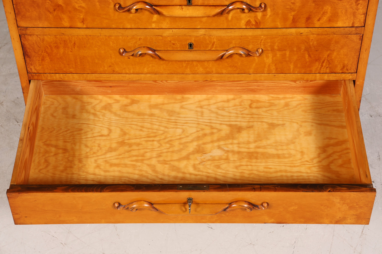 Wunderschöner Sekretär um 1930 Büro Kommode echt Holz Sekretär Schreibtisch Kommode