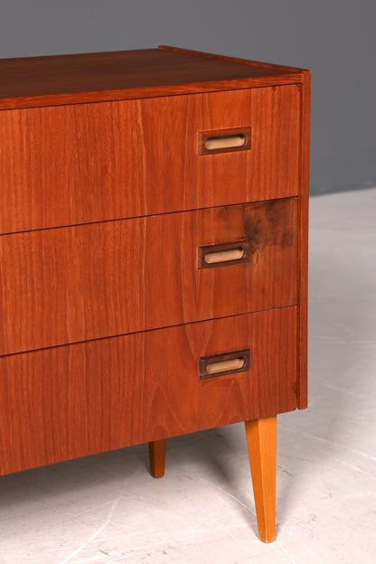 G395 Finish cm Wunderschöne Mid Century Kommode Teak Holz Sideboard Vintage Schubladen Kommode (Kopie)