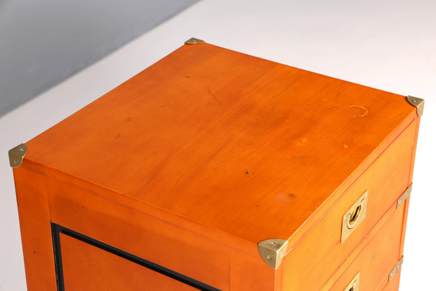 Wunderschöne Maritime Kommode Englisch Vertiko Military Chest Schrank Schubladenkommode