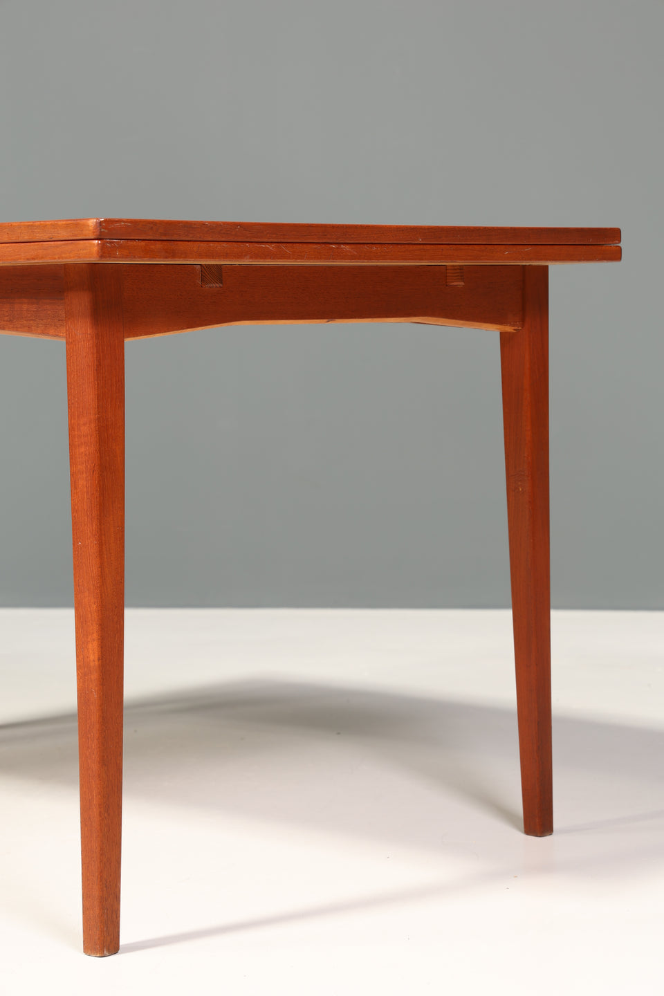 Traumhafter Mid Century Esstisch ausziehbarer Danish Design Teak Holz Küchentisch Esszimmer Tisch 60er Jahre