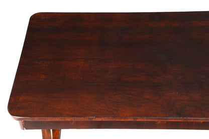 Wunderschöner Englischer Antik Tisch Konsolentisch Schreibtisch Mahagoni Bürotisch Regency Englisch Desk Louis Philippe