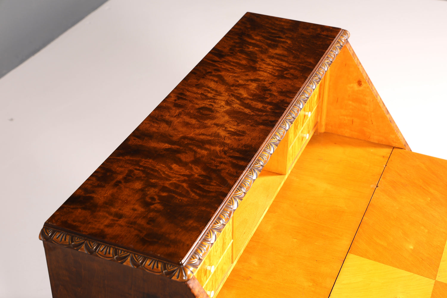 Wunderschöner Sekretär um 1930 Büro Kommode echt Holz Schreibtisch Bürokommode Office Secretary