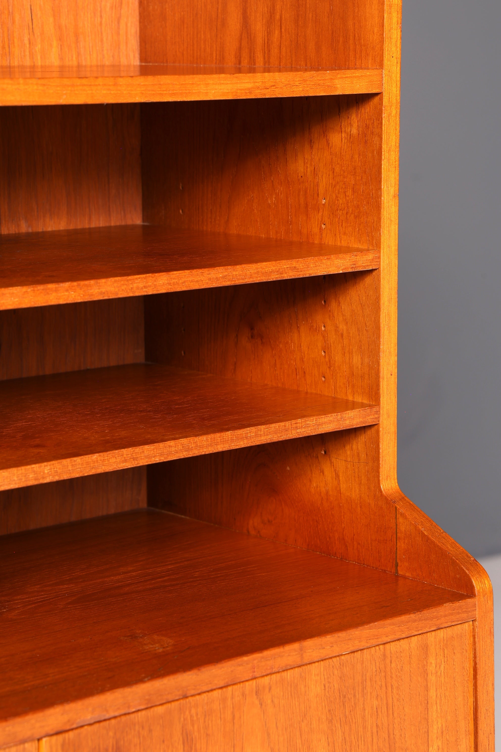 Wunderschöner Mid Century Sekretär Highboard Vintage Schrank Schreibklappe Holz Regal Retro 60er Skandinavisch