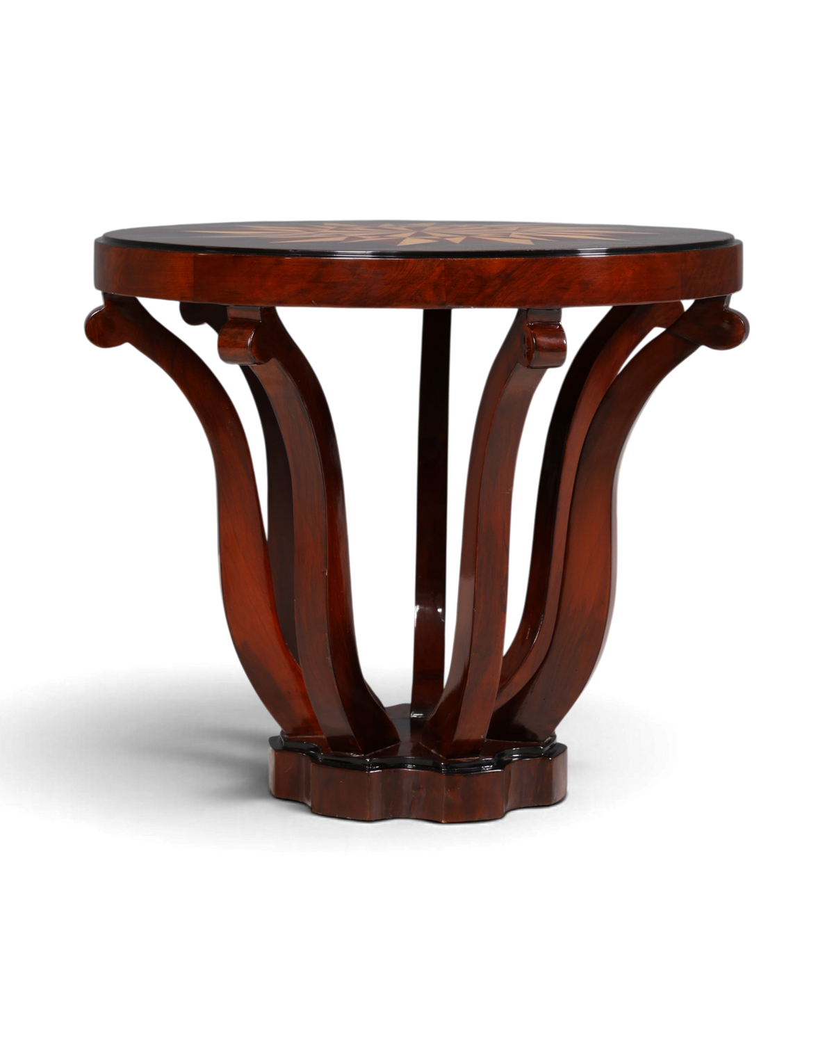 Wunderschöner Art Deco Stil Couchtisch Antik Stil Luxus Beistelltisch Wohnzimmer Ablagetisch