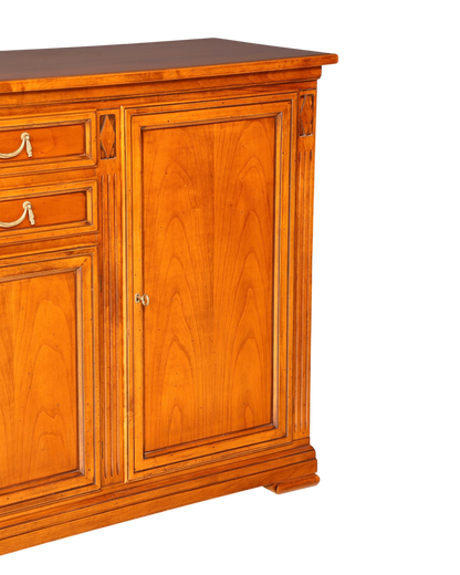 Hauptstadt Möblerei Selva Sideboard Villa Borghese aus Massivholz im antiken italienischen Stil mit Schubladen
