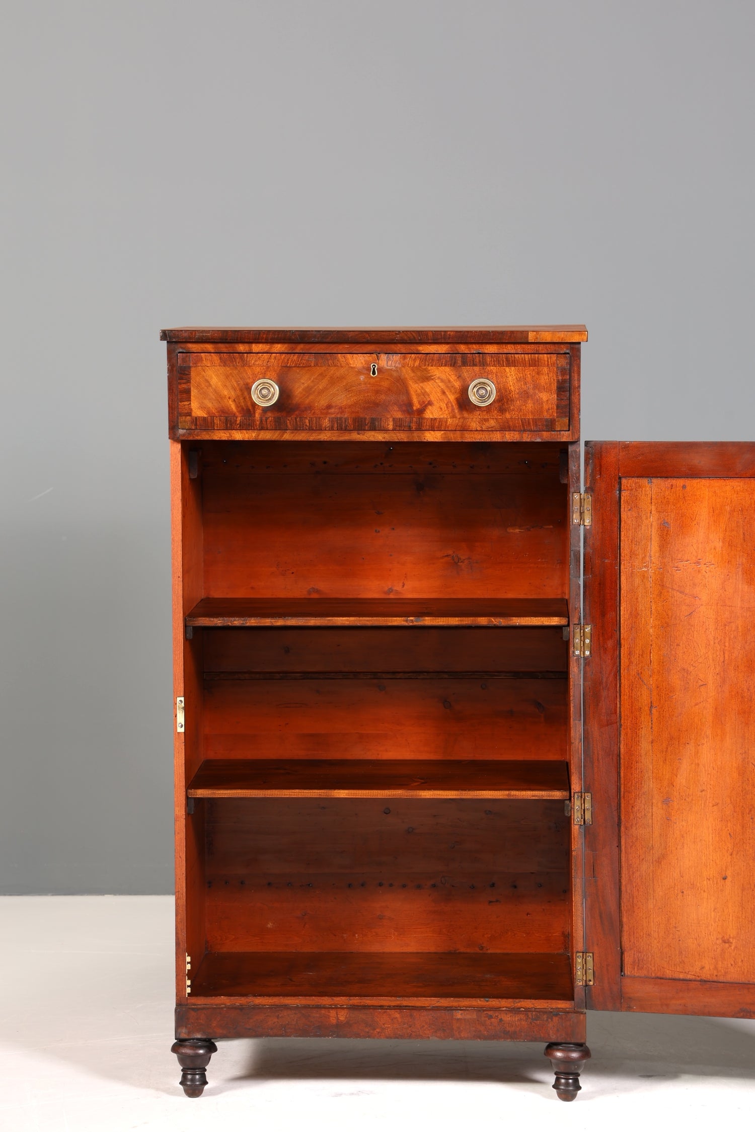 Traumhafter Gründerzeit Schrank Empire Vertiko Spätbiedermeier Halbschrank
