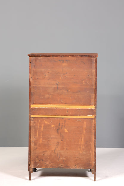 Traumhafter Gründerzeit Schrank Empire Vertiko Spätbiedermeier Halbschrank