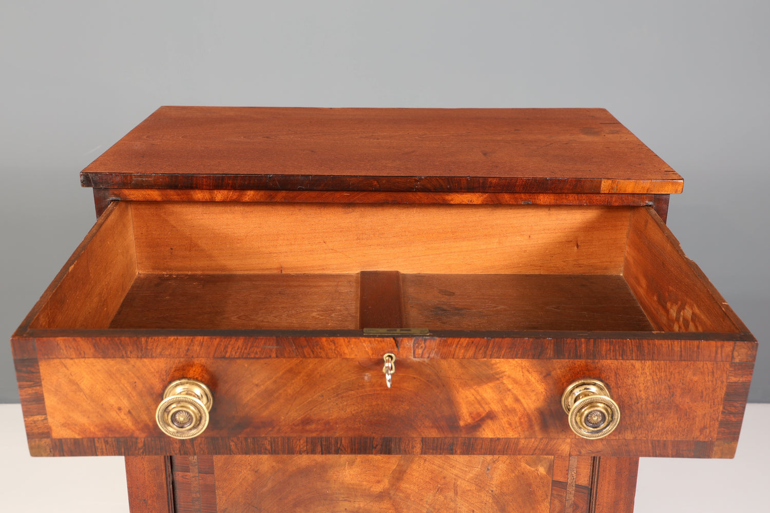 Traumhafter Gründerzeit Schrank Empire Vertiko Spätbiedermeier Halbschrank