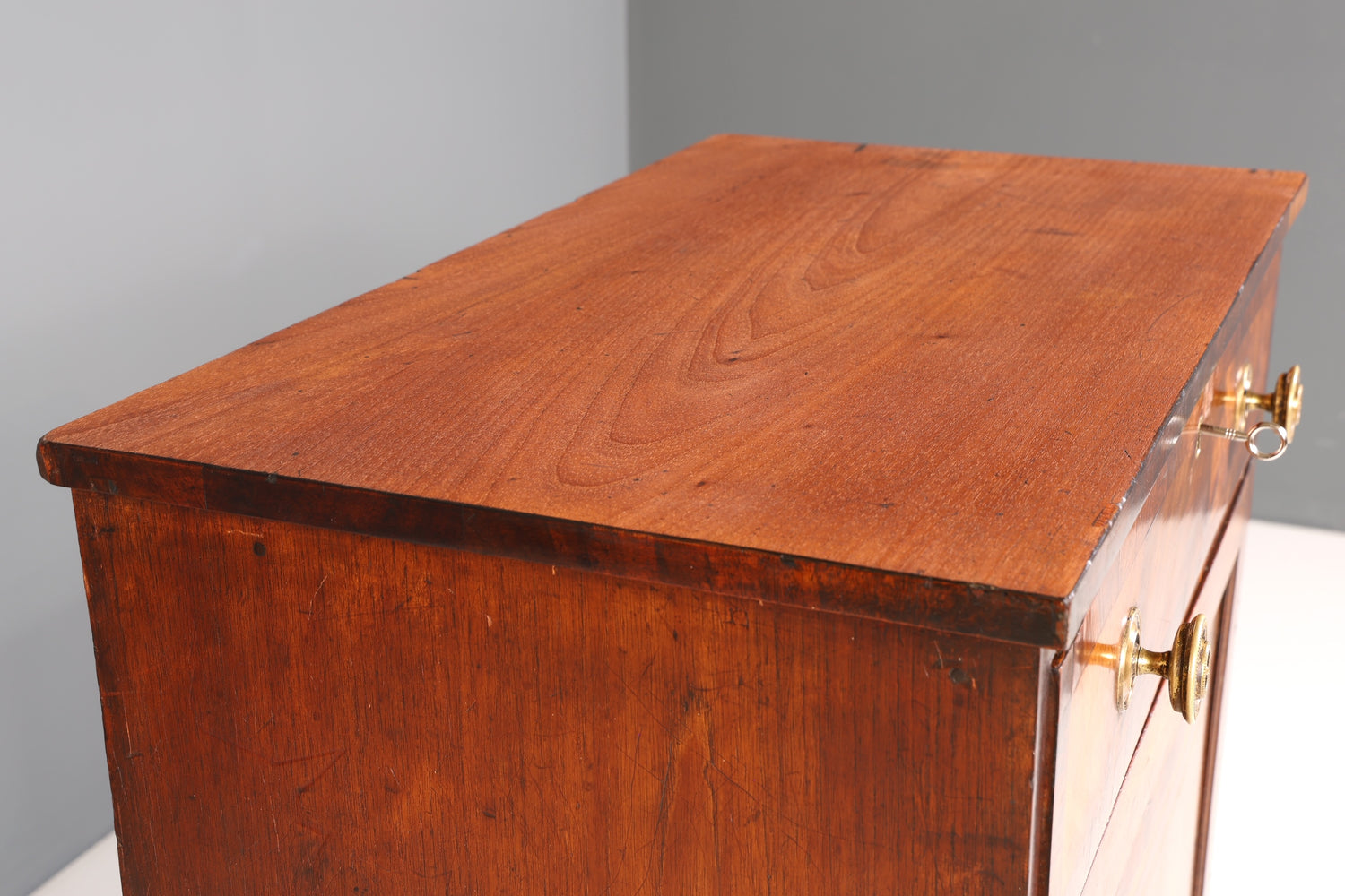 Traumhafter Gründerzeit Schrank Empire Vertiko Spätbiedermeier Halbschrank