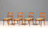 4x Wunderschöne Englische Stühle Englisch Dining Chairs Küchenstühle Stuhlset