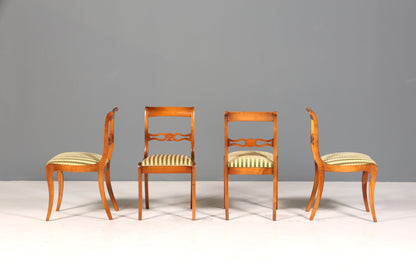 4x Wunderschöne Englische Stühle Englisch Dining Chairs Küchenstühle Stuhlset