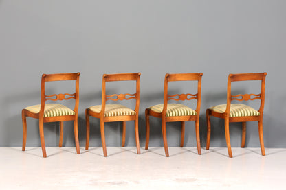 4x Wunderschöne Englische Stühle Englisch Dining Chairs Küchenstühle Stuhlset