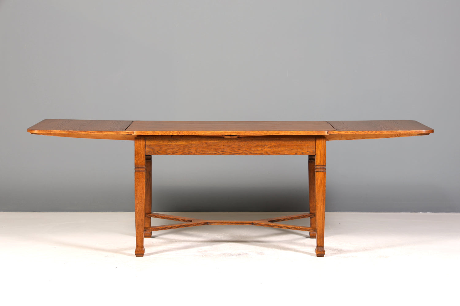 Wunderschöner Jugendstil Tisch ausziehbarer Eiche Holz Küchentisch Antik Esstisch