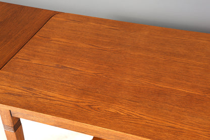 Wunderschöner Jugendstil Tisch ausziehbarer Eiche Holz Küchentisch Antik Esstisch