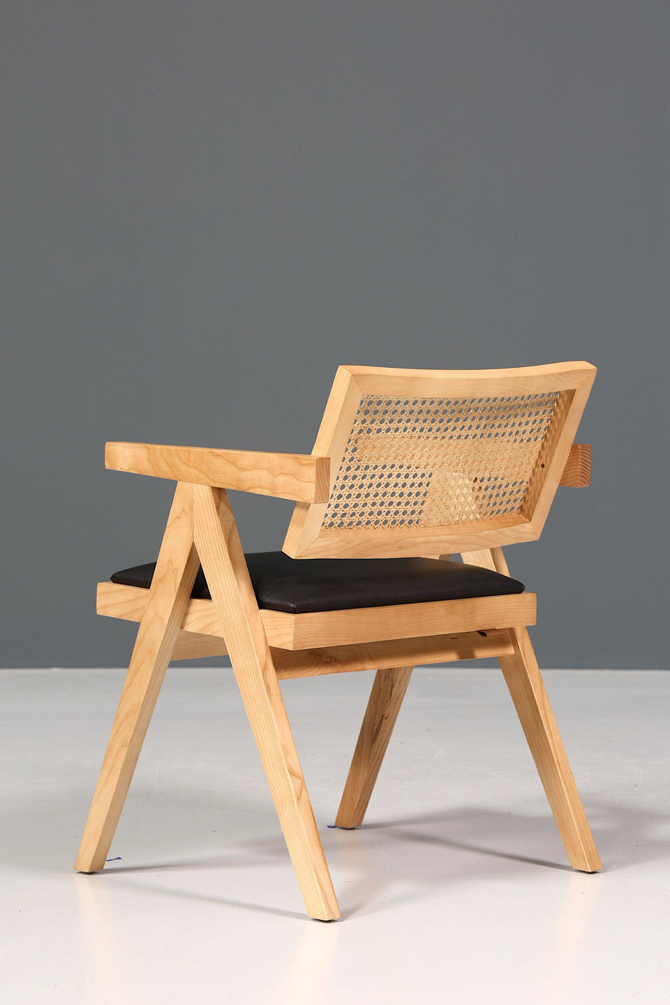 Very classy wicker chair Vienna Wood armchair Bauhaus Relax Lounge Chair Dining Room Chair Kitchen Chair