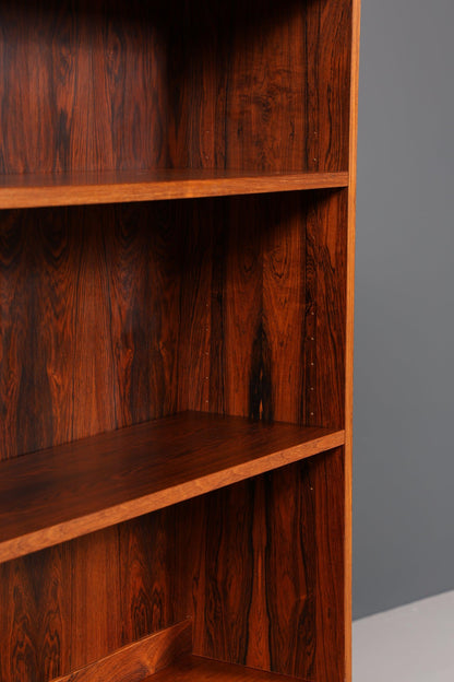 Stilvolles Mid Century Bücherregal Palisander Regal 60er Jahre Schrank Vintage Bücherablage Retro Kommode