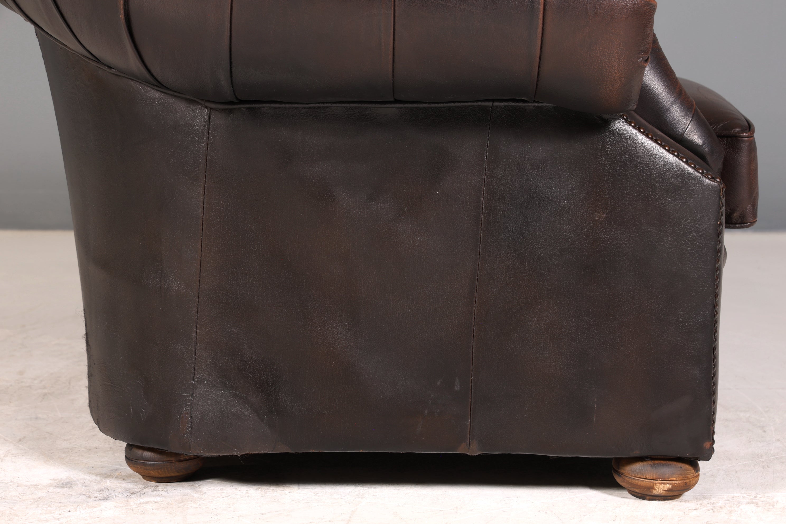 Wunderschöner Original Chesterfield Centurion Sessel Englischer Armlehnsessel Englisch Herrensessel