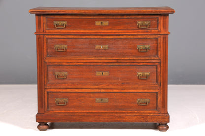 Wunderschöne Jugendstil Kommode Gründerzeit Eiche Antik Schubladenkommode Sideboard