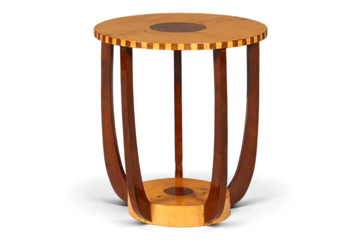 Wunderschöner Art Deco Stil Beistelltisch Antik Stil Tisch Luxus Couchtisch Ablagetisch