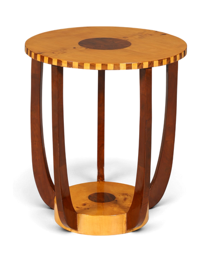 Wunderschöner Art Deco Stil Beistelltisch Antik Stil Tisch Luxus Couchtisch Ablagetisch