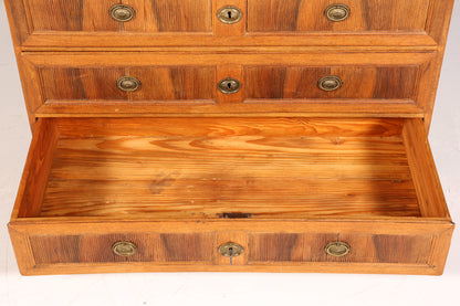 Beeindruckende Original Barock Kommode um 1780 Sideboard Antik massiv Holz Eiche Schubladenkommode
