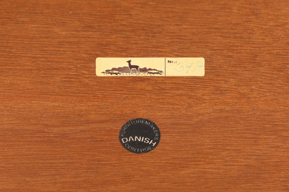 Filigranes Mid Century Tisch Set Designed by Severin Hansen Jr. für Haslev Møbelfabrik Couchtisch Palisander Holz 3er Satz Ablagetisch Beistelltisch