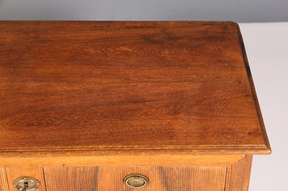 Beeindruckende Original Barock Kommode um 1780 Sideboard Antik massiv Holz Eiche Schubladenkommode