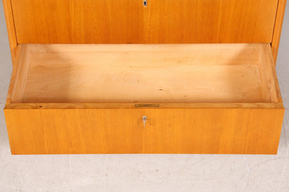 Schlichter Sekretär im Biedermeier Stil um 1930 echt Holz Schreibmöbel Kommode